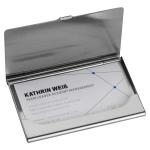 Metal business card holder Convoy grey