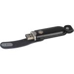 USB Stick with leather cover 4GB Black