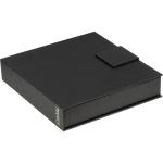 Set of notebook and biros Black