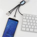 3 in 1 wheatstraw charging cable Fawn