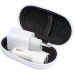 USB + C Type Travel Set Weiß
