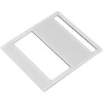 Tischrechner Eigendesign mit 12 Digits aus Kunststoff Weiß