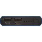 powerbank made from recycled aluminium 10.000 mAh Aztec blue