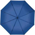 Pocket umbrella with carabiner handle Aztec blue