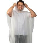 Rain poncho made of PLA DAVIDE Transparent