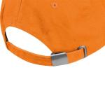 6-panel sandwich baseball cap Orange