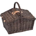 Picnic basket for 2 persons Brown