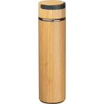 Vakuum Trinkflasche mit Teesieb Beige