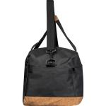 Sporttasche aus RPET mit Korkboden Schwarz