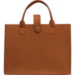 RPET felt bag ULRICH Brown