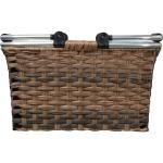 Rattan shopping basket Brown