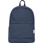 Rucksack aus recycelter Baumwolle Dunkelblau