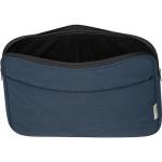 Laptoptasche aus recycelter Baumwolle Dunkelblau