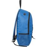 Rucksack aus recyceltem Polyester Blau