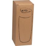 Isolierbecher aus Edelstahl, 400ml Schwarz