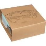 Glass container with lid THERESA Transparent