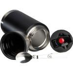 Double walled food contaier, 750ml Black