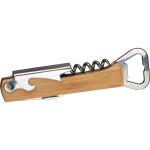 Corkscrew with bottle opener Fawn