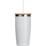 To go cup with straw White
