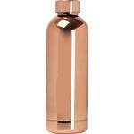 Vacuum stainless steel drinking bottle, 500ml Copper