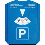 Parking disc with ice scraper Aztec blue