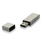 USB Stick Metal Slim 3.0 Silber matt | 8 GB USB3.0
