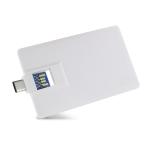 USB Stick Photocard Twin C 3.0 Weiß | 8 GB USB3.0