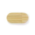 USB Stick Holz Oval Bambus | 128 MB