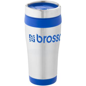 Elwood 410 ml insulated tumbler Silver/blue