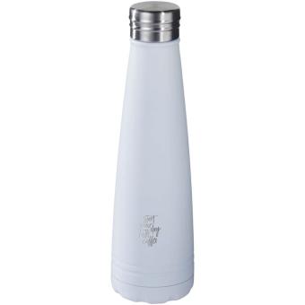 Duke 500 ml copper vacuum insulated water bottle White
