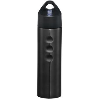 Trixie 750 ml stainless steel sport bottle Black