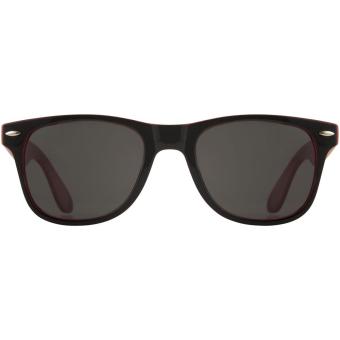 Sun Ray sunglasses with two coloured tones Red/black