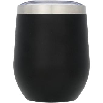 Corzo 350 ml copper vacuum insulated cup Black