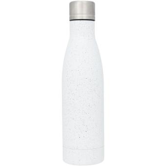 Vasa 500 ml speckled copper vacuum insulated bottle White