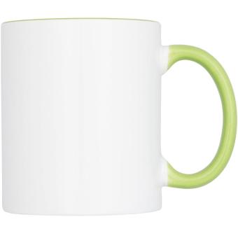 Pix 330 ml ceramic sublimation colour pop mug Lime