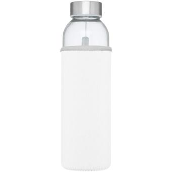 Bodhi 500 ml glass water bottle White