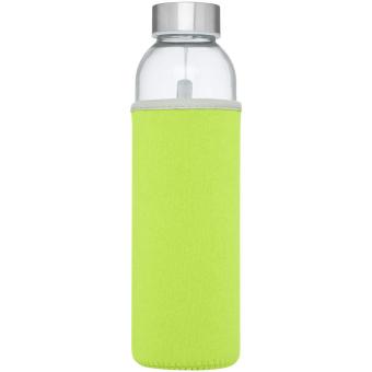Bodhi 500 ml glass water bottle Lime green
