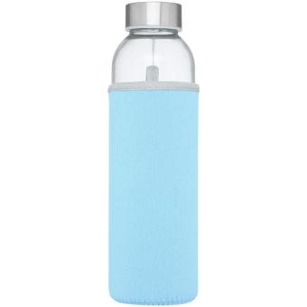 Bodhi 500 ml glass water bottle Light blue