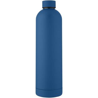 Spring 1 L copper vacuum insulated bottle Blue