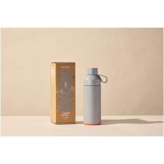 Ocean Bottle 500 ml vakuumisolierte Flasche Steingrau