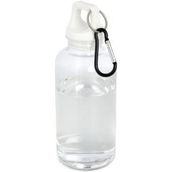 Oregon 400 ml RCS certified recycled plastic water bottle with carabiner 