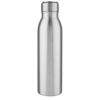 Harper 700 ml RCS certified stainless steel water bottle with metal loop Silver