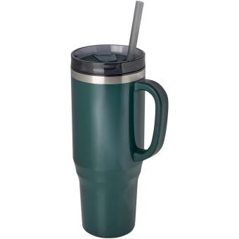 Melbourne 1200 ml RCS certified insulated tumbler with straw 