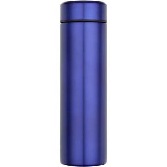 Taylor 450 ml Doppelwand Isolierflasche aus Edelstahl mit Teesieb Blau