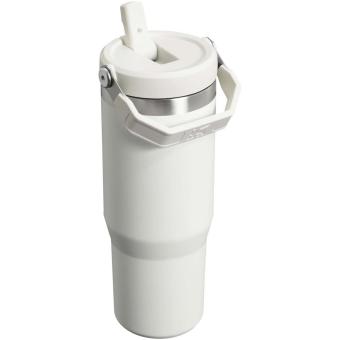 Stanley 890 ml IceFlow™ Flip Straw Thermobecher Transparent weiß