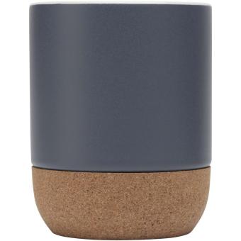 Billie 300 ml Keramiktasse mit Korkdetails Himmelblau