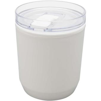 Hudson 180 ml recycled plastic double-wall tumbler 