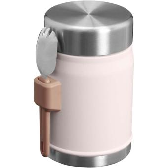 Stanley 400ml Legendary Food Jar Lunchpot mit Göffel Hellrosa