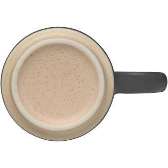 Camilla 180 ml stackable ceramic mug with matte finish Convoy grey