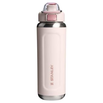 Stanley Classic Wellspring 710 ml recycled stainless steel insulated water bottle Rosegold